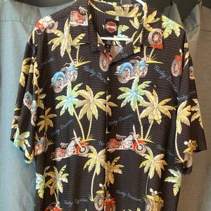 Harley Davidson Button Up XL